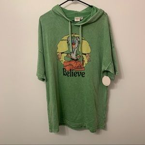 Short sleeve Pullover hoodie